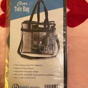 Clear Stadium Approved Tote Bag